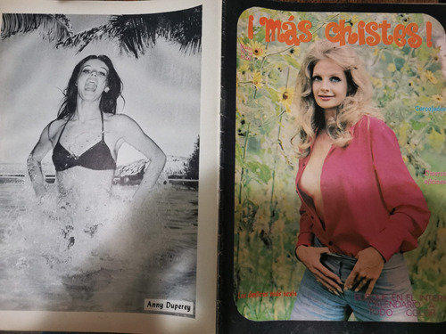 Revista Más Chistes Año 1971 Póster Fabiola Falcón