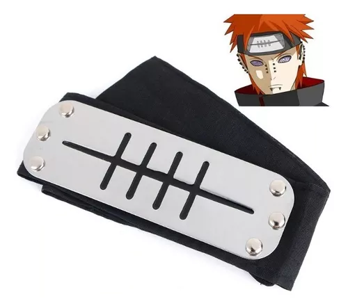 Bandana Metal Naruto Shippuden Aldeia Ninja Renegado Cosplay