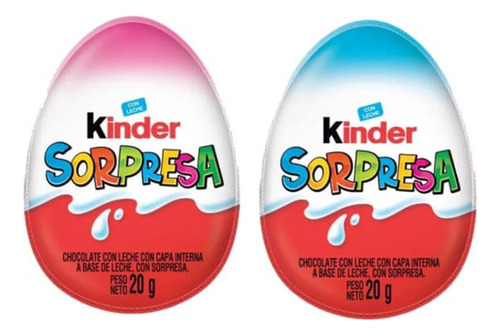 Caja 12 Huevos Kinder Sorpresa Originales