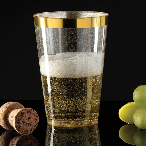 Vasos Desechables Chateau Vajilla Fina, 414 Ml, 100 Unid.