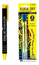 Comprar Bolígrafo Bíblico Seco Amarillo Con Recargas Secas Bíblicas 