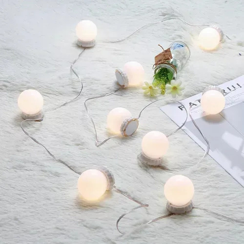 Luces De Espejo Led Regulables Con 10 Focos Led