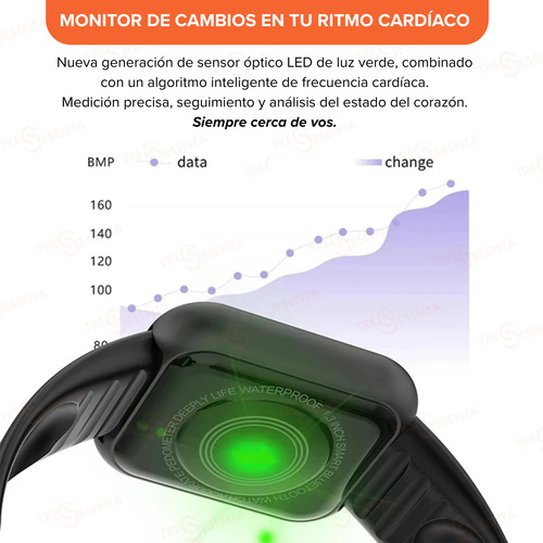 Reloj Inteligente Deportivo Smartwatch Llamadas Bluetooh 4