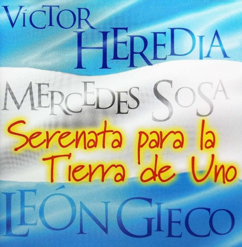 Victor Heredia Mercedes Sosa Leon Gieco Cd 2002 Folklore 