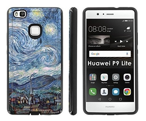 Funda Estuche Carcasa Para Huawei P9 Lite Negro / Negro