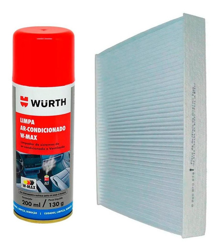 Filtro Cabine Bosch Volkswagen Taos + Higienizador Wurth