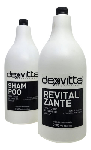 Kit Lavatório Shampoo 2500ml - Revitalizante 2500ml Dexvitta