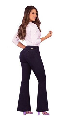 Jeans Colombiano Levanta Cola Súper Campana Tigre Tyt