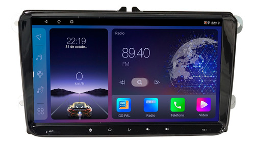 Pantalla 9 Vw Vento 2012-18 Stereo Android 2gb 64gb Carplay
