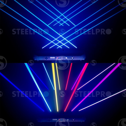 Barra Laser 3 En 1 Rgb Steelpro Andromeda 110v/220v