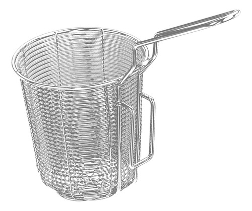 Colador De Fideos De Acero Inoxidable Con Mango, 10 Cm Y 10