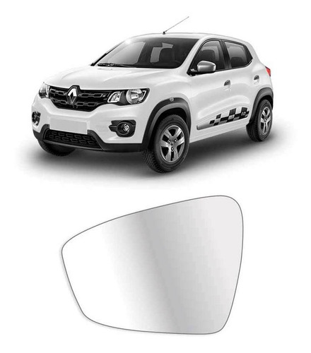 Vidrio De Espejo Renault Kwid Izquierdo