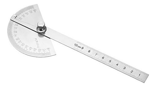 Ángulo Protractor 180 Acero Inoxidable 100mm - Herramienta