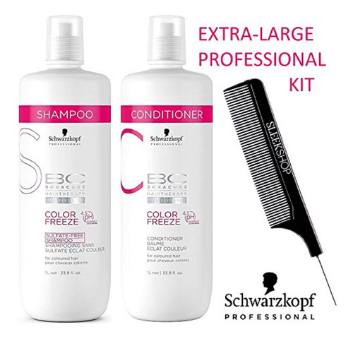 Schwarzkopf Bc Bonacure Color Freeze Kit ChampĂș Y Acondicion