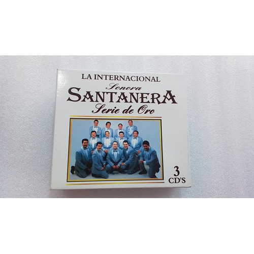 Box Set 3cds La Internacional Sonora Santanera Serie De Oro