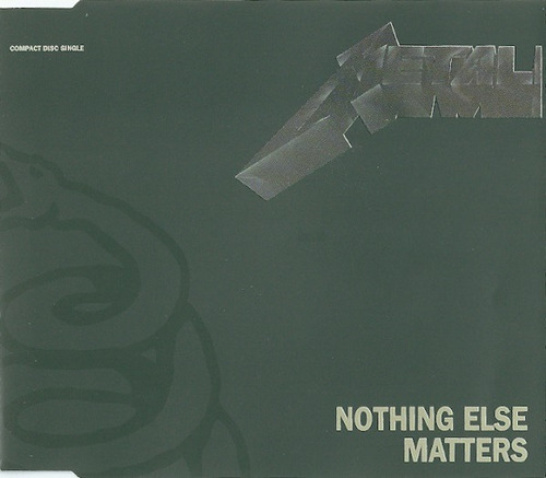 Metallica  Nothing Else Matters Cd Single