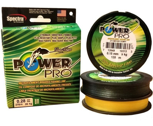 Multifilamento Power Pro 300 Yardas 275mt Todas Las Medidas