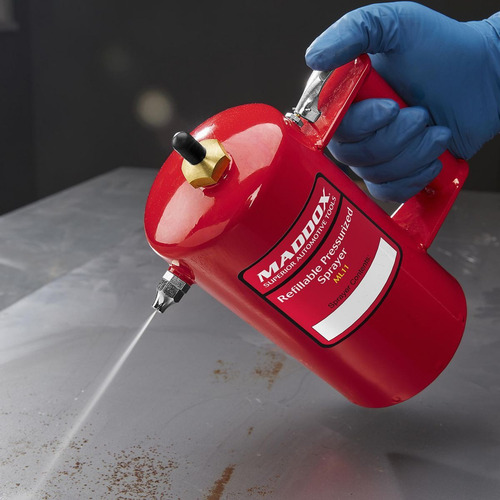 Pulverizador Presurizado Recargable De 32 Oz. Color Rojo