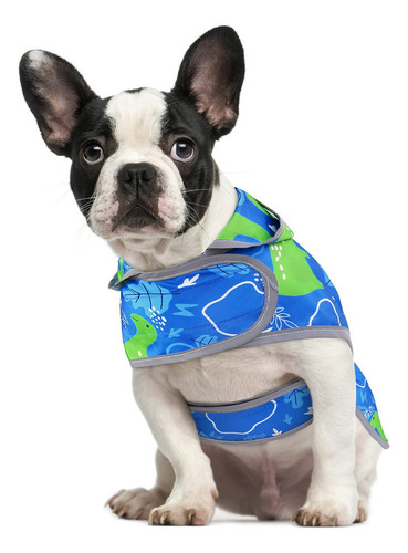 Hde Chubasquero Para Perros Con Capucha Transparente Poncho
