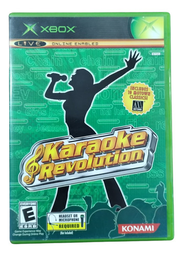 Karaoke Revolution Juego Original Xbox Clasica
