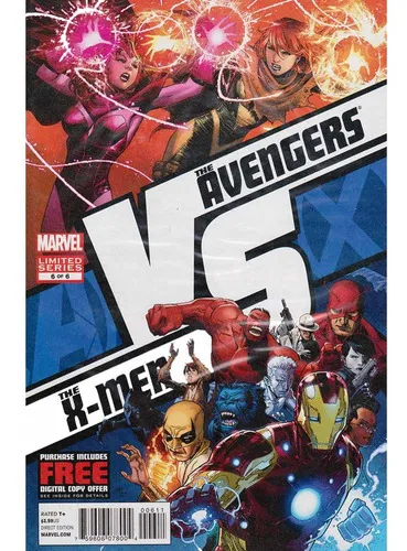 A VS X VOL 06, de GILLEN. Editorial OVNI PRESS MARVEL, tapa blanda, edición 1 en español