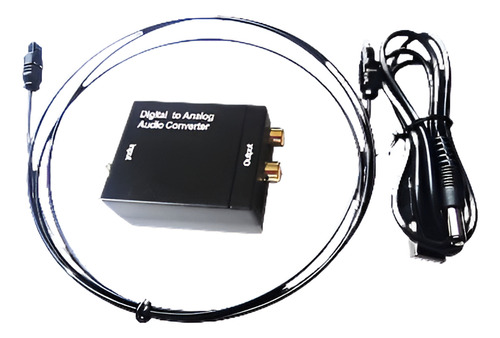 Estadounidense Rca Coaxial Óptica Digital Toslink Señal Al A