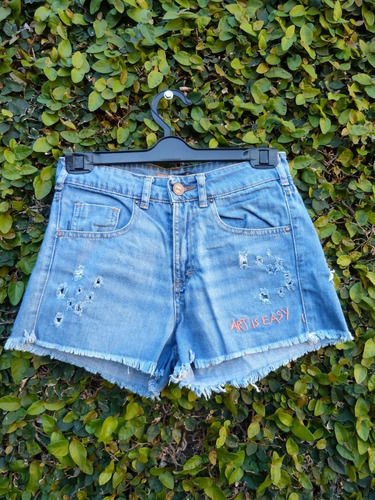 Short Scombro De Jean, Talle 36