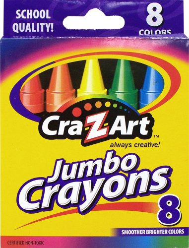 Crayones Jumbo Cra-z-art (8 Unidades)