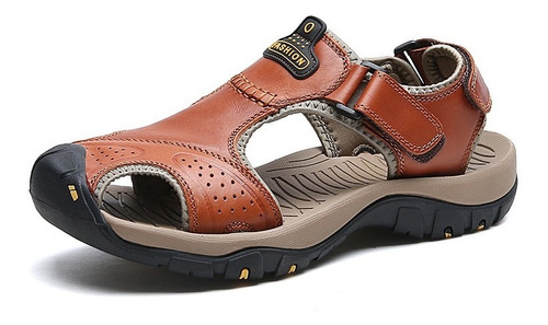 Sandalias De Cuero De Buey De Buena Calidad Para Hombre 38-4