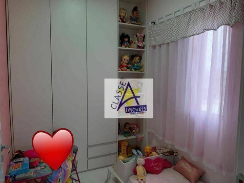 Imagem 4 de 11 de Apartamento Com 3 Dormitórios À Venda, 68 M² Por R$ 360.000,00 - Jardim Haydee - Mauá/sp - Ap0600