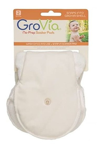 Grovia N-prep Reutilizable Soaker Cojín Para El Bebé Pañales