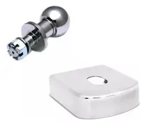 Comprar Bola Esfera Cromada 50mm + Capa Cromada Para Engates