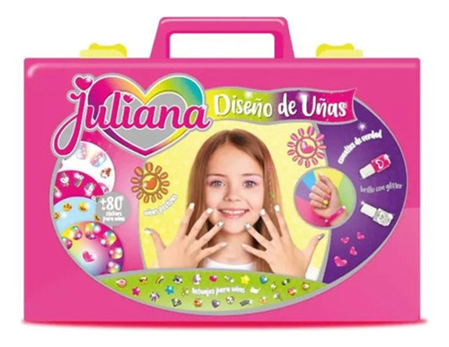 Valija Juliana Chica Diseño De Uñas Con Esmaltes De Verdad