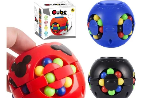 Rubik Spinner Estrés Ansiedad Juego Juguete