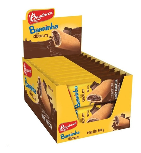 Maxi Goiabinha Ou Chocolate Display C/20 - Bauducco