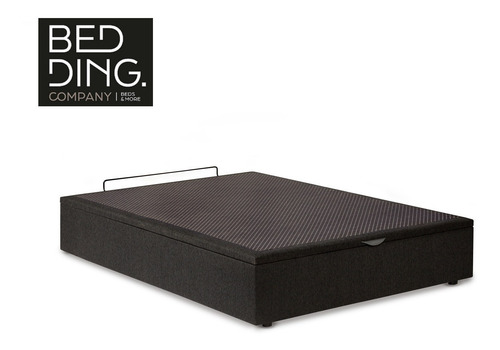 Imagen 3 de 9 de Base Sommier Baulera Cama Baúl 2 Plazas (140x190x25)