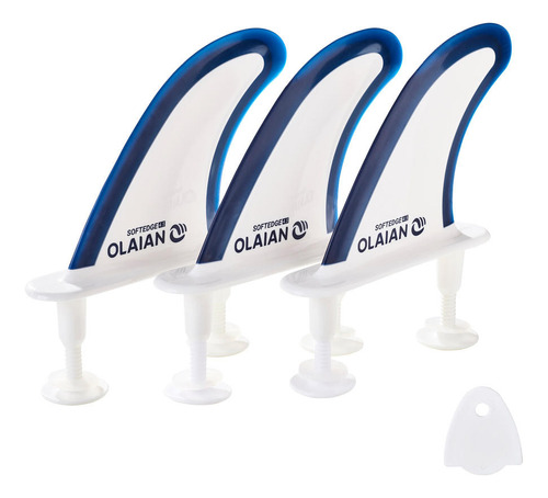 Prancha De Surf 100 75 Com Leash E 3 Quilhas Olaian