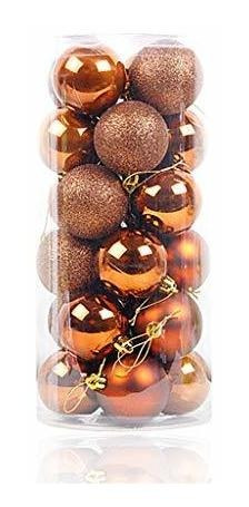 24pcs Bola De Navidad Baubles 1 6 A Prueba De Roturas C...