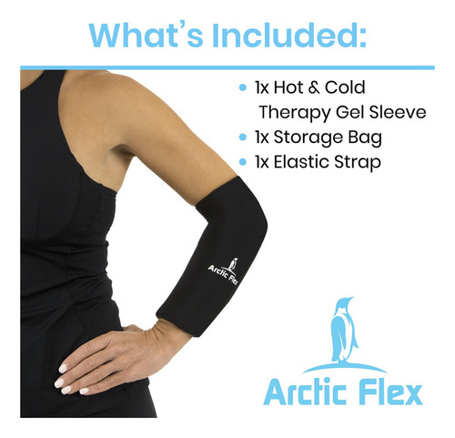 Arctic Flex Ice Sleeve Para Rodilla, Codo, Brazo - Paquete D