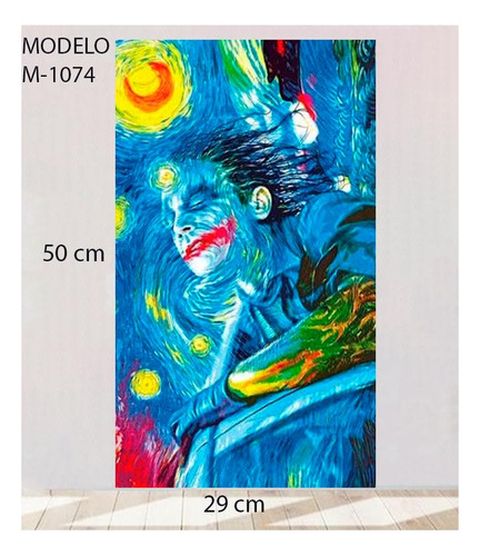 Cuadro Decorativo Noche Estrellada Guason 29x50 Cm