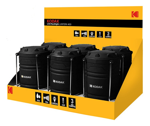 Linterna De Camping Led Abs Kodak 400lumens