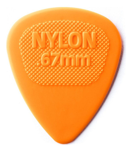 Púas Jim Dunlop Nylon Midi 443r Varios Colores Pack X 6