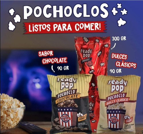 Imagen 4 de 4 de Pochoclo DuLce Maxi Fiesta Ready Pop 300g