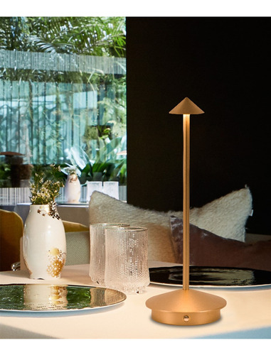 Lámpara De Mesa Con Control Táctil, 3 Modos, Usb, Led, Decor