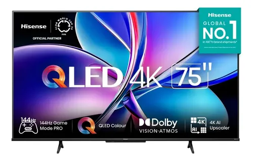 Hisense Smart Tv Uhd 4k Qled 75 Polegadas 75q7qg Google Tv Modo