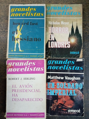 Imagen 2 de 5 de Grandes Novelistas * Lote 10 Libros * Emece * Varios Autores