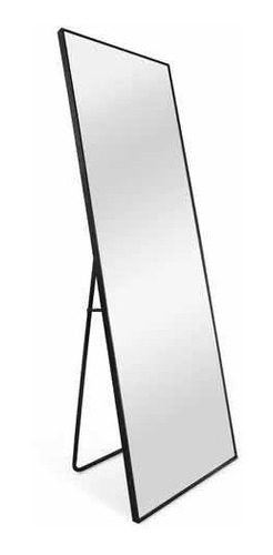 Espejo Rectangular Entero Herreria 180x60 Pie De Apoyo Moda