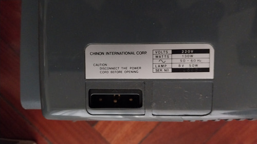 Dual 8mm Projector Chinon C-100 Tokyo (Usado)