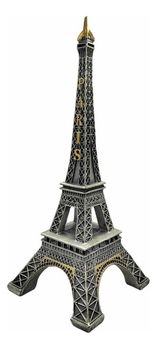 Figura Torre Eiffel 47cm Plateado