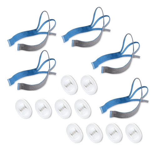 5 Cascos Para La Almohada Nasal Airfit P10, Correas Incluida